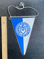 Alter Wimpel Meidericher SV 02 E.V. - MSV Duisburg - Kordel weiß