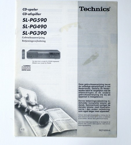 Original technics pg590 - technics, sl-pg590