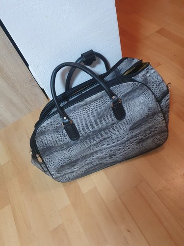 Reisetasche grau - reisetasche,