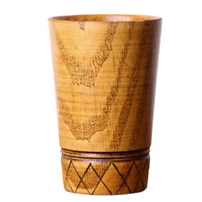 Braune Holzbecher Bierkrug