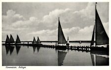 Dümmer See / Diepholz, Anleger, Segelboote, ca. 40er/50er Jahre