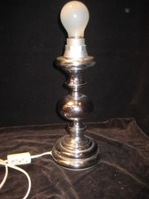 Lampenfuß  chrom verchromt