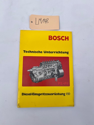 Bosch technische unterrichtung - bosch,
