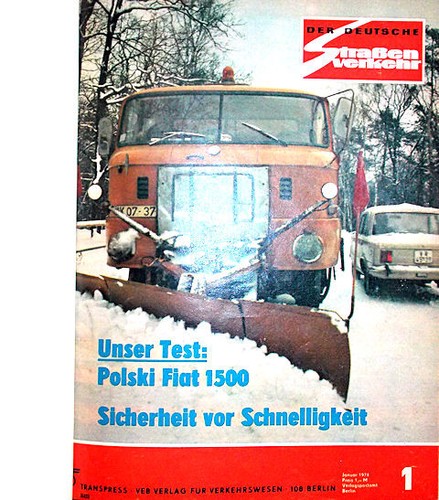 Der deutsche straßenverkehr - der,