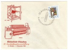 DDR Mi.-Nr. 1052, Weberstadt Glauchau, Webstuhl, Textilindustrie