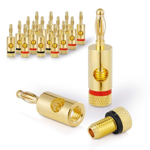 16x premium bananenstecker - 16x,