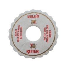 10x Ritter Bier Pilsdeckchen