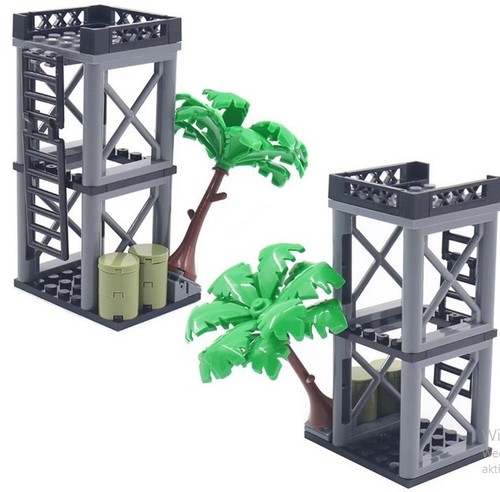 Kleiner wachturm grau - kleiner,