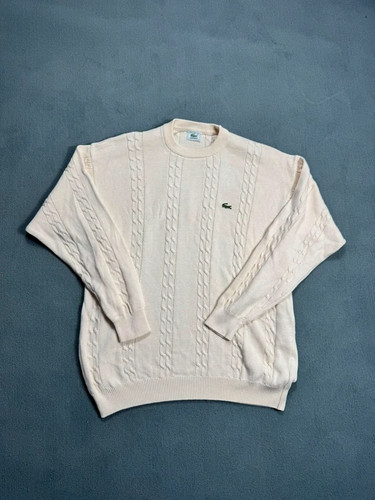Lacoste vintage cable knit - vintage,
