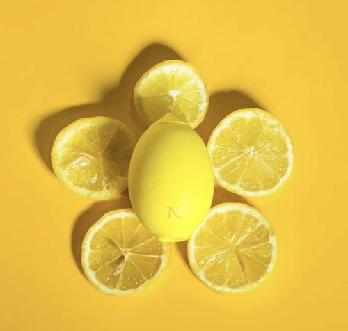 Handheld massager device - device, lemon
