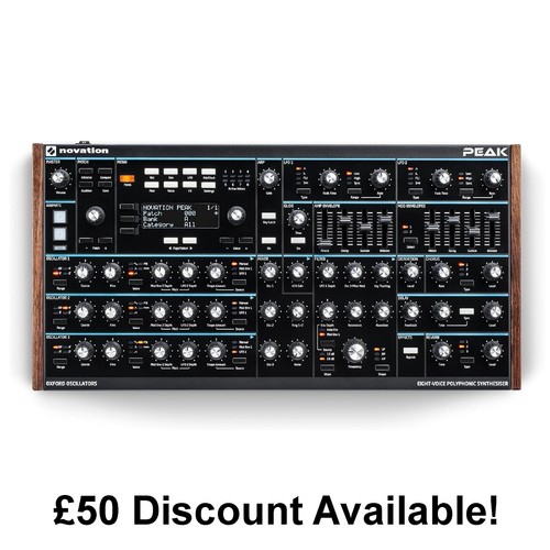 Novation peak voice - peak,