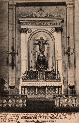 Cpa paris eglise de - eglise,
