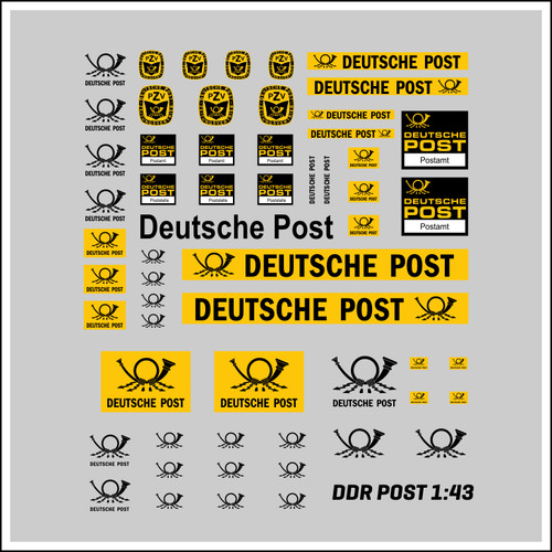 Ddr post poststelle - poststelle,
