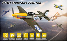 RC Elektro Flugzeug P-51 Mustang Detroit Miss mit XPILOT-Stabilisierungssystem
