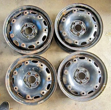 4 gebr. Stahlfelgen 5,0-14 ET 35 mm für VAG Polo Skoda Seat OEM: 2140923 Lemmerz