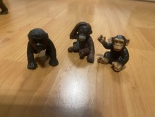 Drei Schleich Affenbabies