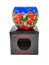 Leuchtglas Weihnachtsmarkt