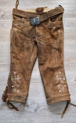 Kniebund lederhose wildleder - kniebund,