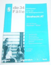 Buch DIE 34 FÄLLE Straftrecht