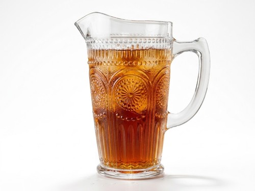 Glaskaraffe mit henkel - glaskaraffe,
