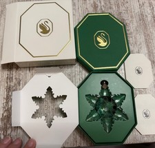 Swarovski Weihnachtsstern 2024 Ornament - Transparent 5661079 OVP