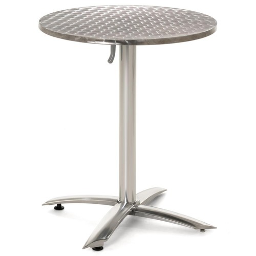 Bistrotisch rund aluminium - bistrotisch,