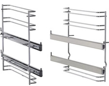 Teleskopauszug Backofen Schiene Zubehör 2-fach Edelstahl - Bosch HEZ438201