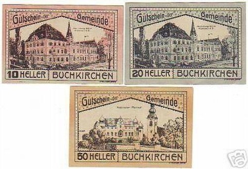 Banknoten notgeld gemeinde - banknoten,