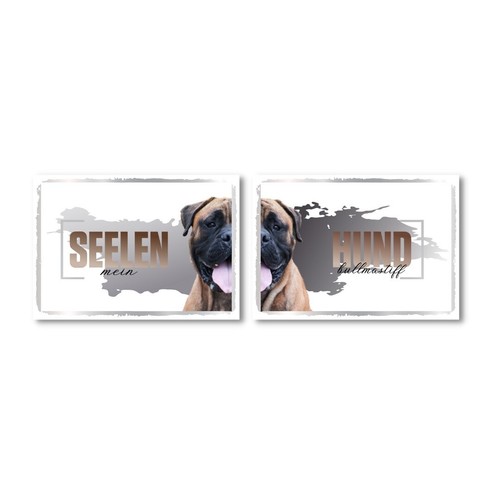 Bullmastiff seelenhund doppel - seelenhund,