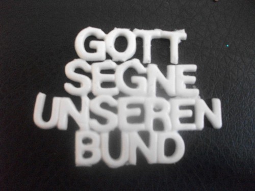 Wachsornament