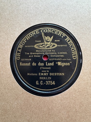 78rpm soprano emmy destinn - 78rpm,,