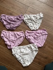 5 H&M Slip Unterhose Blumen