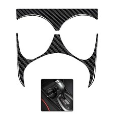 2 Stück Für Honda CR-Z 2011-2016 Carbonfaser Frontbecherhalter Panel Zierleisten