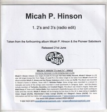 Micah P. Hinson 2's and 3's