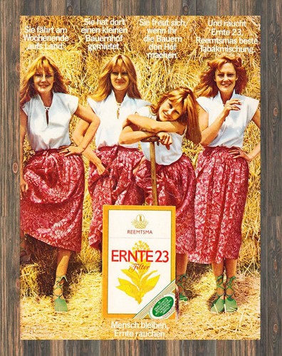 Reemtsma ernte reklame - reemtsma, 23