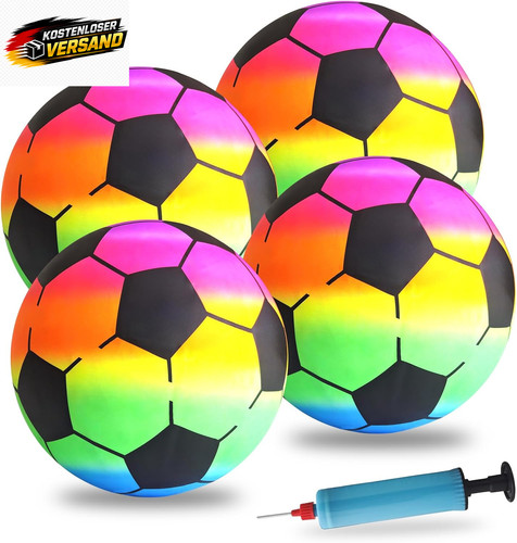 Aufblasbarer kinderfußball - aufblasbarer,