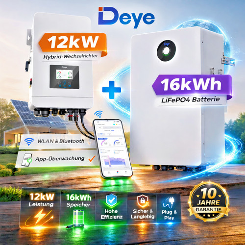 Deye hybrid wechselrichter - deye, 3