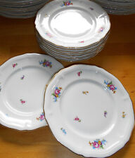 6 Rosenthal Chippendale Kuchenteller Frühstücksteller Teller Streublumen Blumen