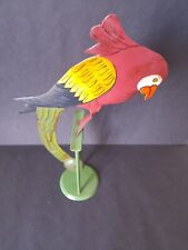 Balance Vogel, Vintage, Pendelfigur, Wippfigur, Metall, Höhe 37 cm