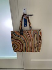 Paul Smith  Leder Handtasche - Pattern Tote Bag Women Designer Limited Ed
