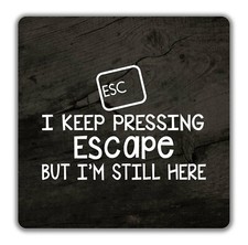 I Keep Pressing Escape But Im