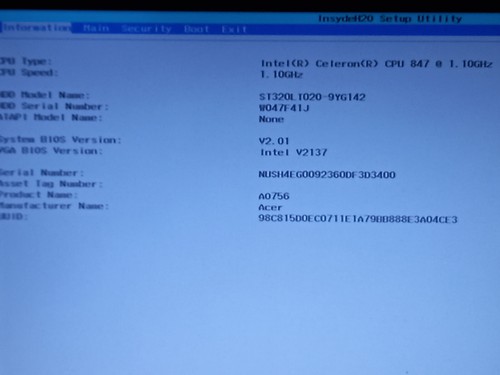 Acer aspire one 756 - aspire,