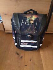 McNeill Schulranzen Drache incl. Federmäppchen, Schlampermäppchen und...