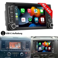 Für VW T5 Transporter 2004-2009 Android 15 Autoradio Carplay GPS RDS Navi 4G+64G
