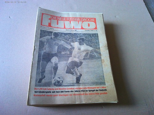 Ddr fußballzeitung fuwo - ddr,