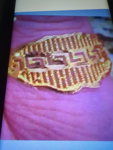 Karat massiver goldring - 21,