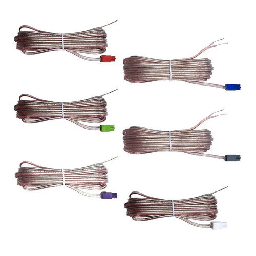 Speaker cables wires cords - 6x,