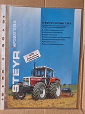 Steyr Infomat 2 ELS  Prospekt Traktor Schlepper
