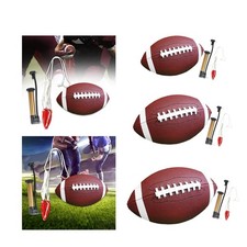 Leather football mit - leather,