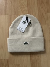 Lacoste Mütze Creme Weiß
